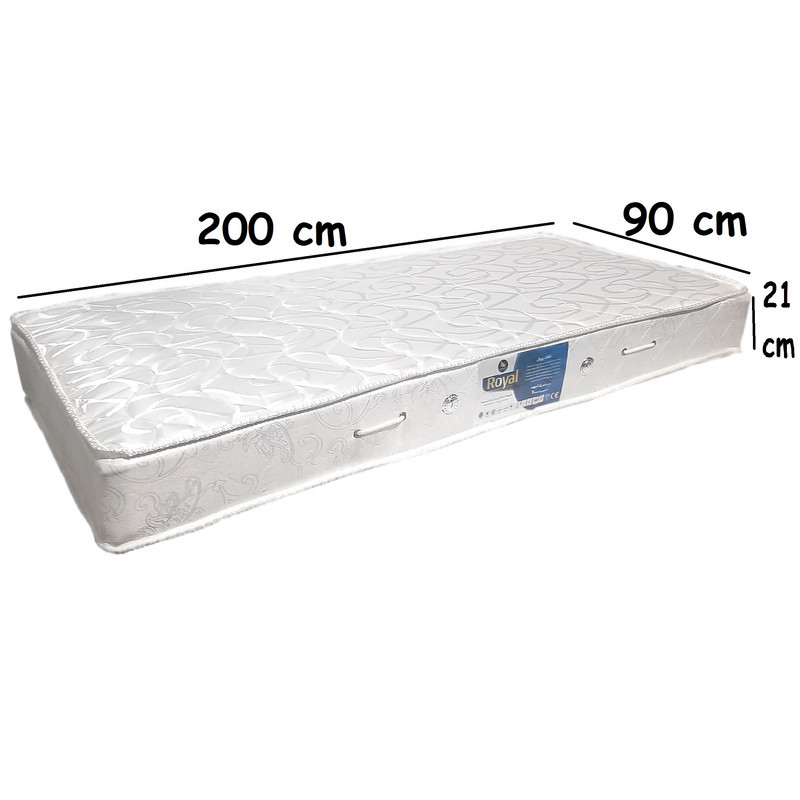 تشک رویال مدل آسوده M03 یک نفره سایز 200 × 90 سانتی‌ متر