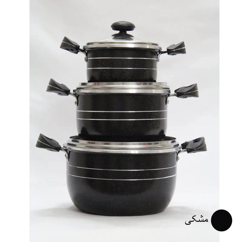 سرویس قابلمه 6 پارچه مدل کندو کد LCH1254