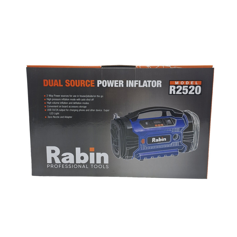 کمپرسور فندکی برقی و دمنده رابین مدل R2520