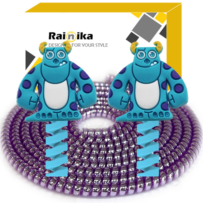 محافظ کابل شارژر و هندزفری رینیکا مدل Monster FFF 03 مجموعه 3 عددی
