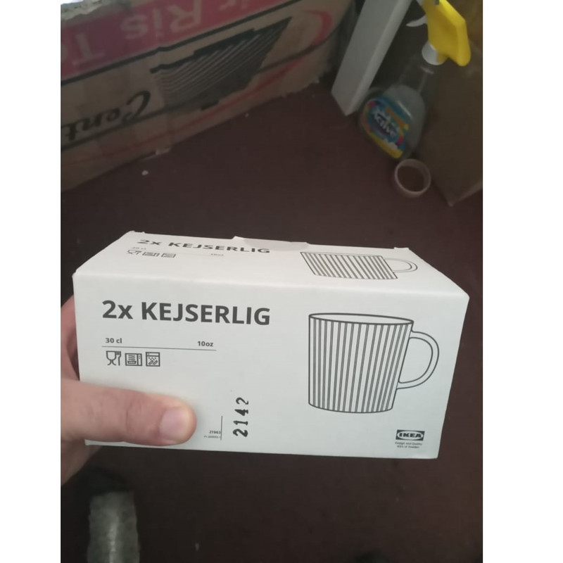ماگ ایکیا مدل KEJESERLIG مجموعه دو عددی