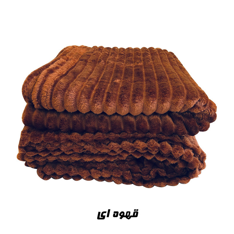 پتوی مسافرتی مدل ژله ای کبریتی یک نفره سایز 210x150 سانتی متر