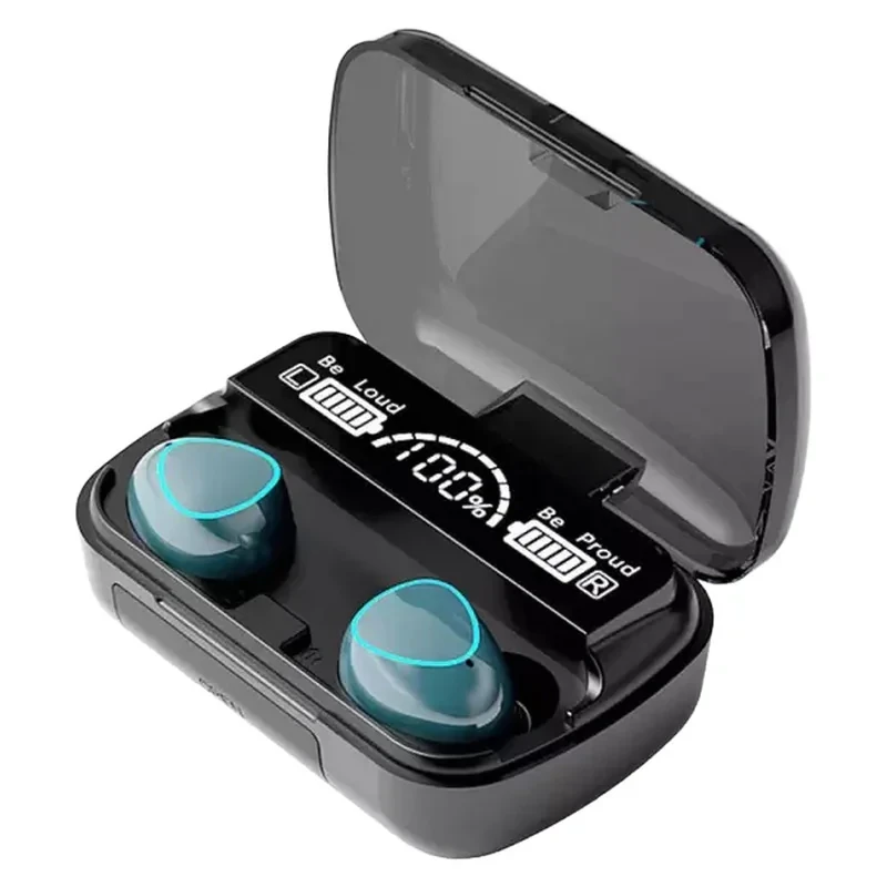 هدفون بلوتوثی مدل M10 V5.1 بدون قابلیت نویز کنسلینگ، درگاه شارژ Micro USB، دارای نشانگر LED، قابلیت استفاده به عنوان پاوربانک، مقاومت در برابر رطوبت و عرق
