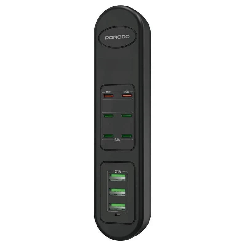 شارژر رومیزی 50وات پرودو مدل 50W Multi-Port USB Charging HUB