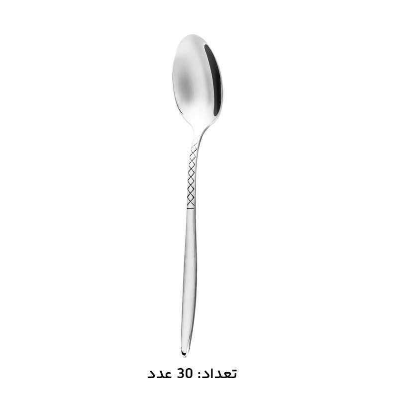 سرویس قاشق، چنگال و کارد استیل 146 پارچه 30 نفره کابان مدل 166