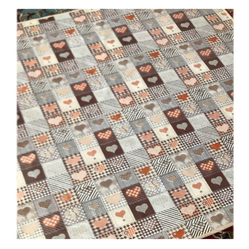 سفره 3 نفره مدل آوا طرح 2 رو کد 08 سایز 100×80 سانتی متر