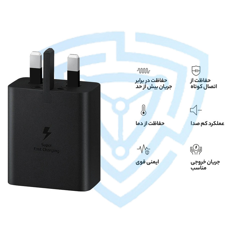 شارژر دیواری 45 وات گاردتک اساک مدل EP-T4510