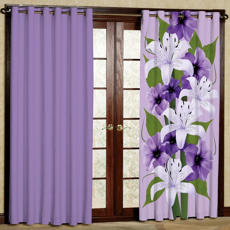 پرده مدل مخمل پانچی کد 1200T2 سایز 200x140 سانتی متر