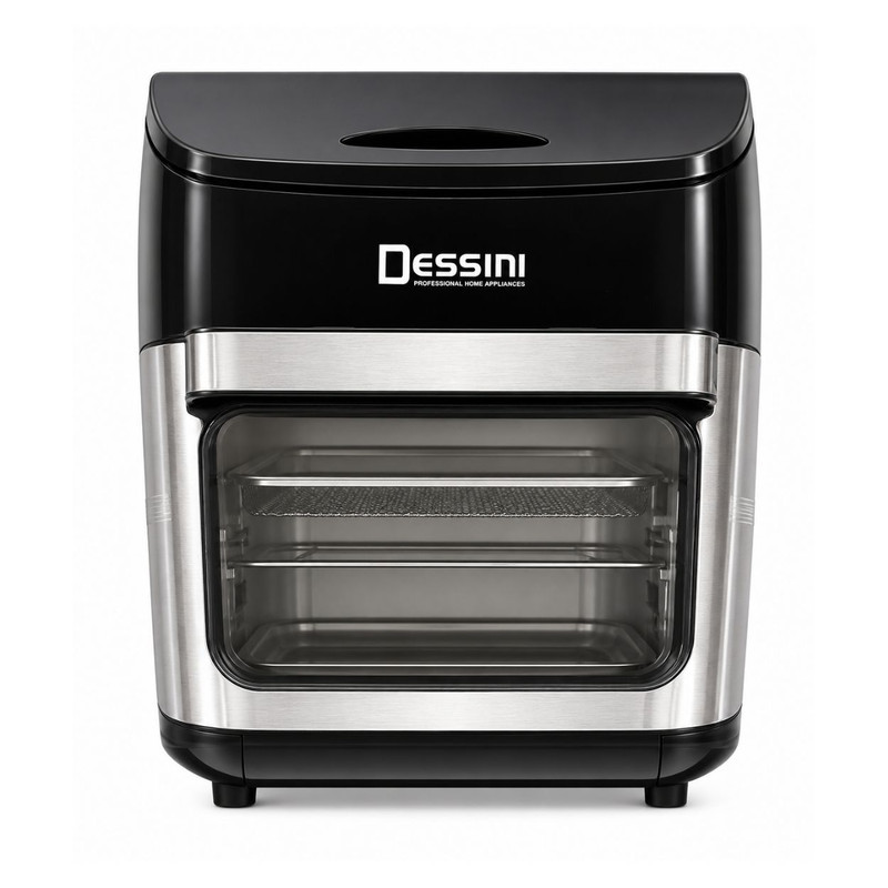 سرخ‌کن هواپز بدون روغن 14 لیتری دسینی مدل DS-877D با بیش از 7 برنامه پخت، ظرفیت 14 نفره