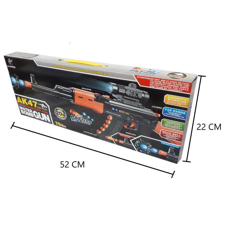تفنگ بازی طرح کلاش مدل AK47 کد6588