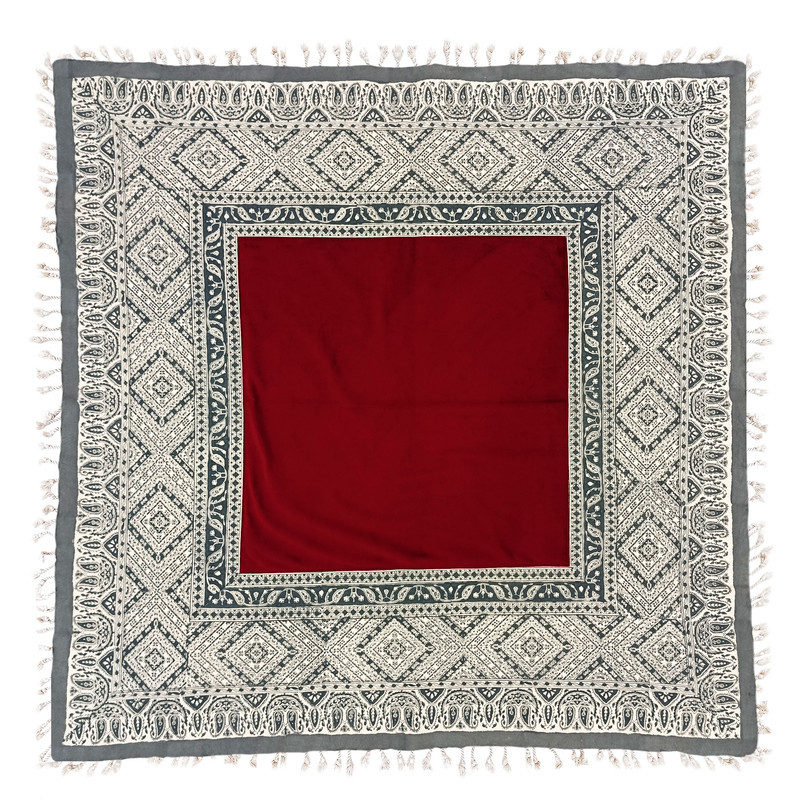 رومیزی مخمل مدل سنتی