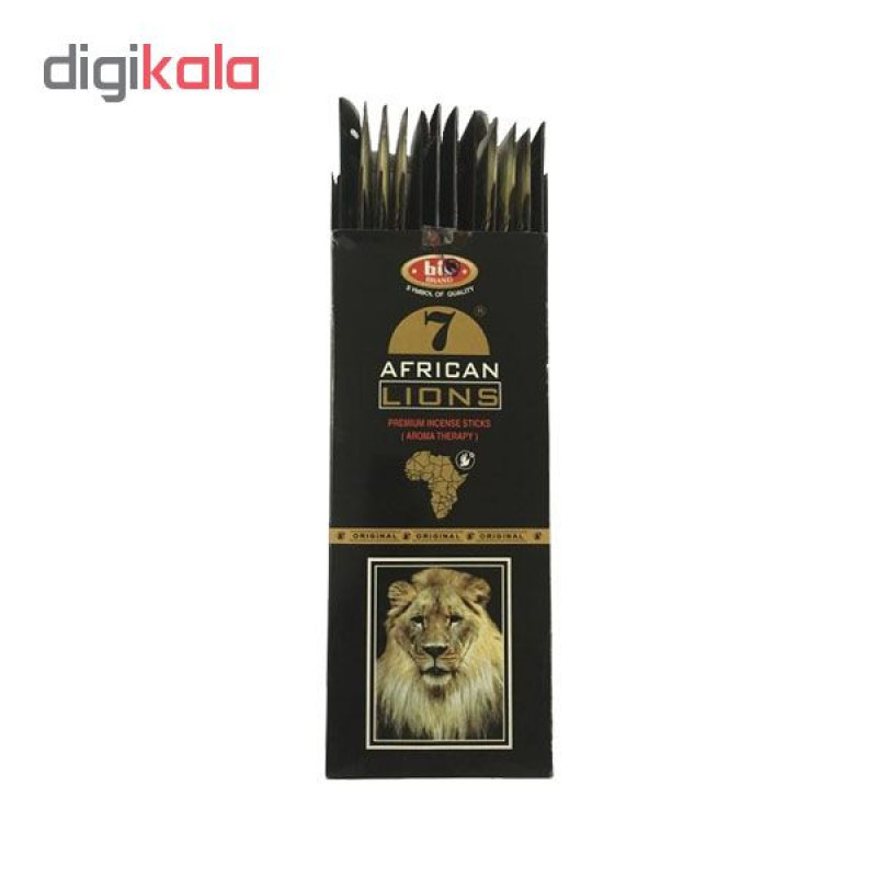 عود بیک مدل African Lions کد 555- 12 بسته 20 عددی
