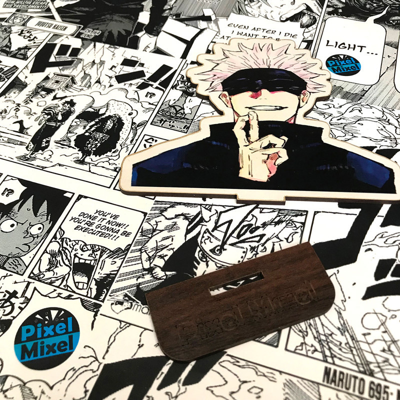 استند رومیزی پیکسل میکسل مدل انیمه jujutsu kaisen fingers