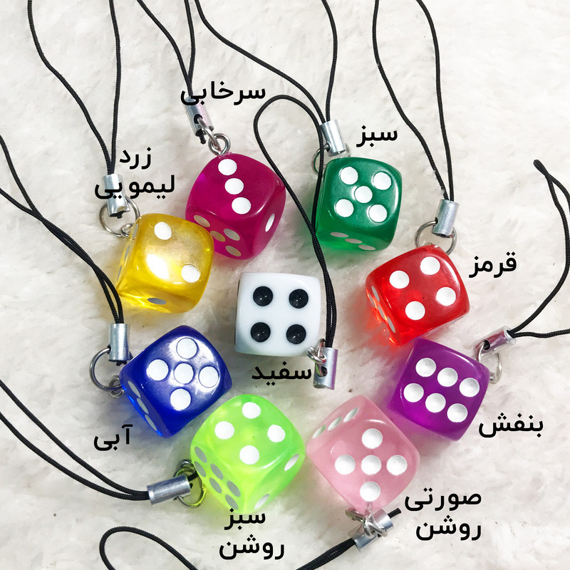 آویز موبایل مدل تاس