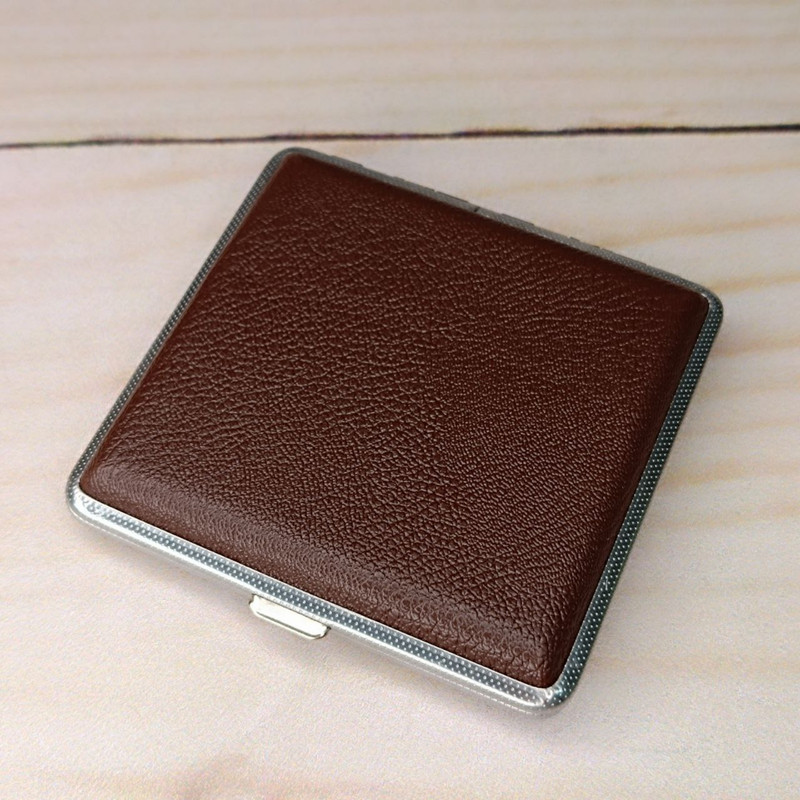 جعبه سیگار مدل افن کلاسیک طرح چرم کد MH0019