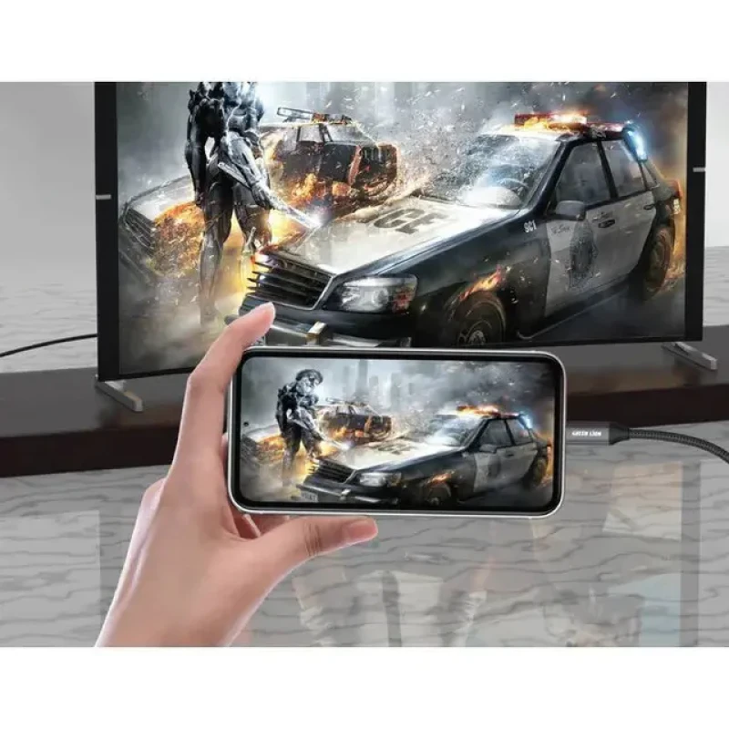 کابل تبدیل USB-C به HDMI گرین لاین مدل 4K طول 2 متر