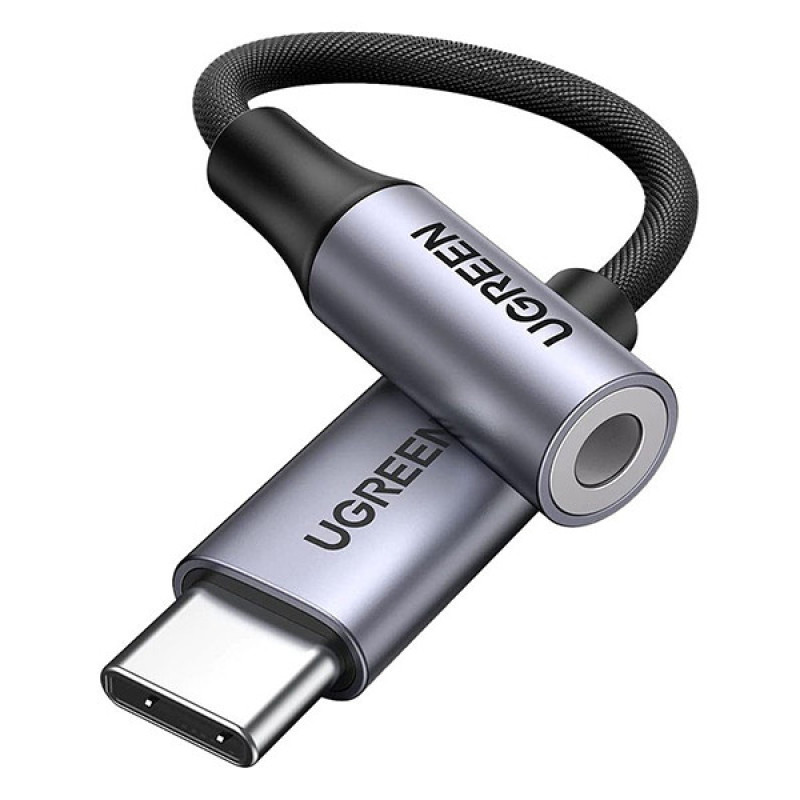 مبدل USB-C به جک 3.5 میلیمتری یوگرین مدل AV161-80154
