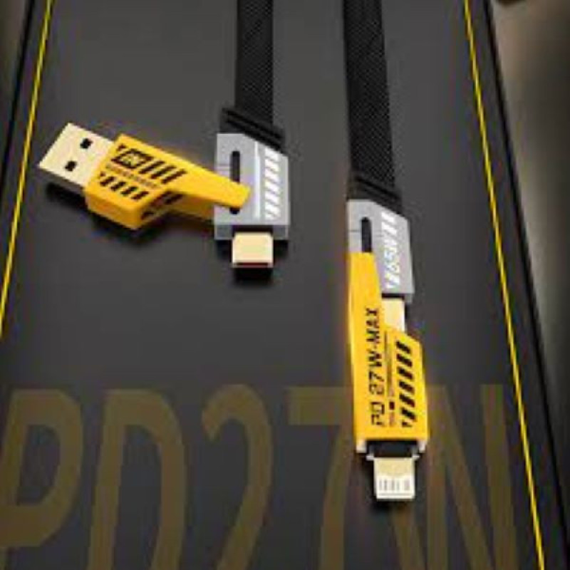 کابل تبدیل USB  USB-C به لایتنینگ  USB-C مدل NOHON 4IN1 FAST طول 1.2 متر