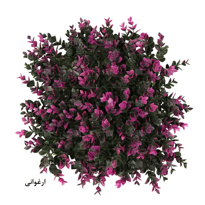 دیوارپوش مدل دیوار سبز مصنوعی ویولت، بسته 16 عددی