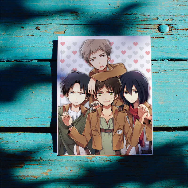 آویز تزیینی طرح انیمه مدل Attack On Titan-M1 مجموعه 12 عددی