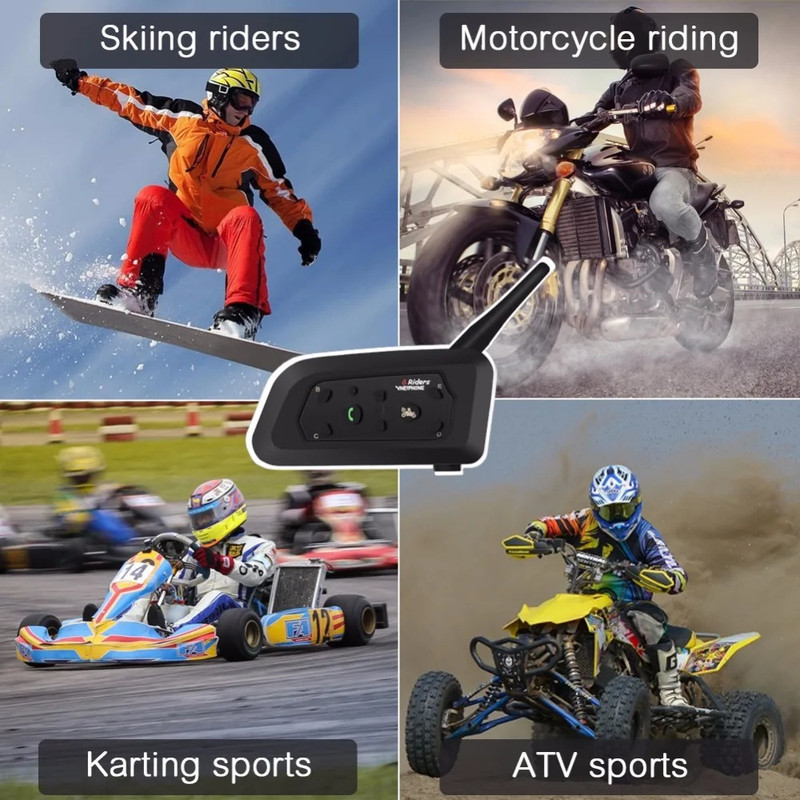 هدست کلاه کاسکت ونت‌فون مدل Riders 6