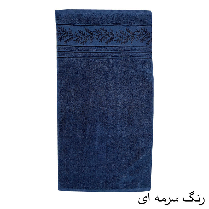 حوله دست و  صورت هنرمند مدل برجسته سایز 40x80 سانتی متر