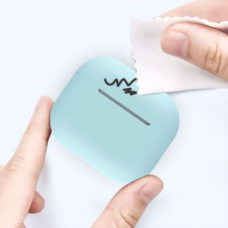 کاور پنتر مدل Plain Silicone مناسب برای کیس اپل ایرپاد 3 به همراه آویز