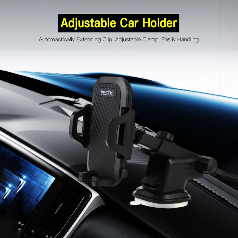 پایه نگهدارنده گوشی موبایل و تبلت یسیدو مدل TELESCOPIC HOLDER