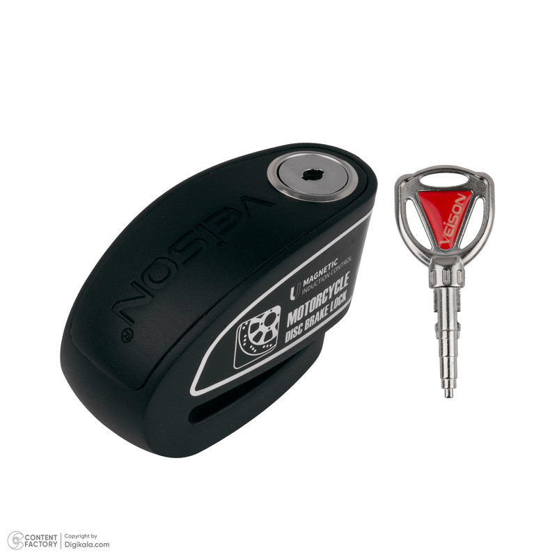 قفل دیسکی موتورسیکلت ویژن مدل دزدگیردار DX26-B