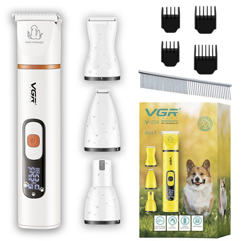 ماشین اصلاح موی حیوانات وی جی ار مدل V-204