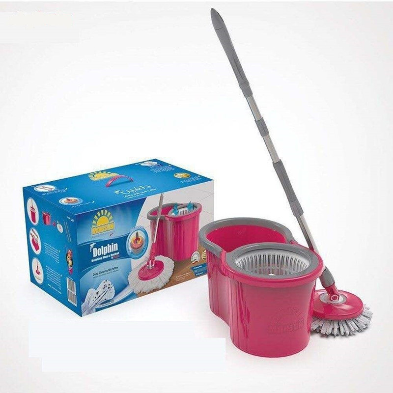 ست سطل و زمین شوی چرخشی مهسان مدل M-20216