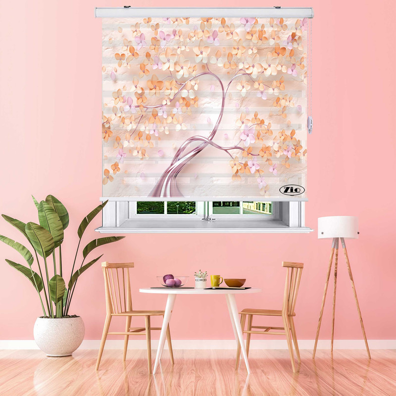 پرده زبرا زیو مدل 3D1349 سایز 100x150 سانتی متر
