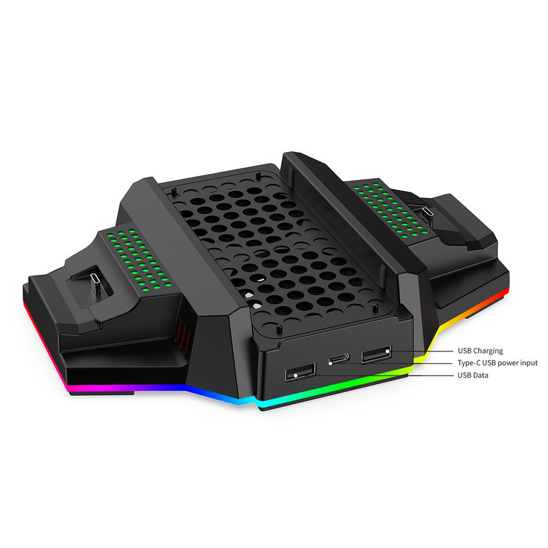 پایه فن و شارژر دسته دابی مدل DOBE TYX-3612 مخصوص ایکس باکس سریز