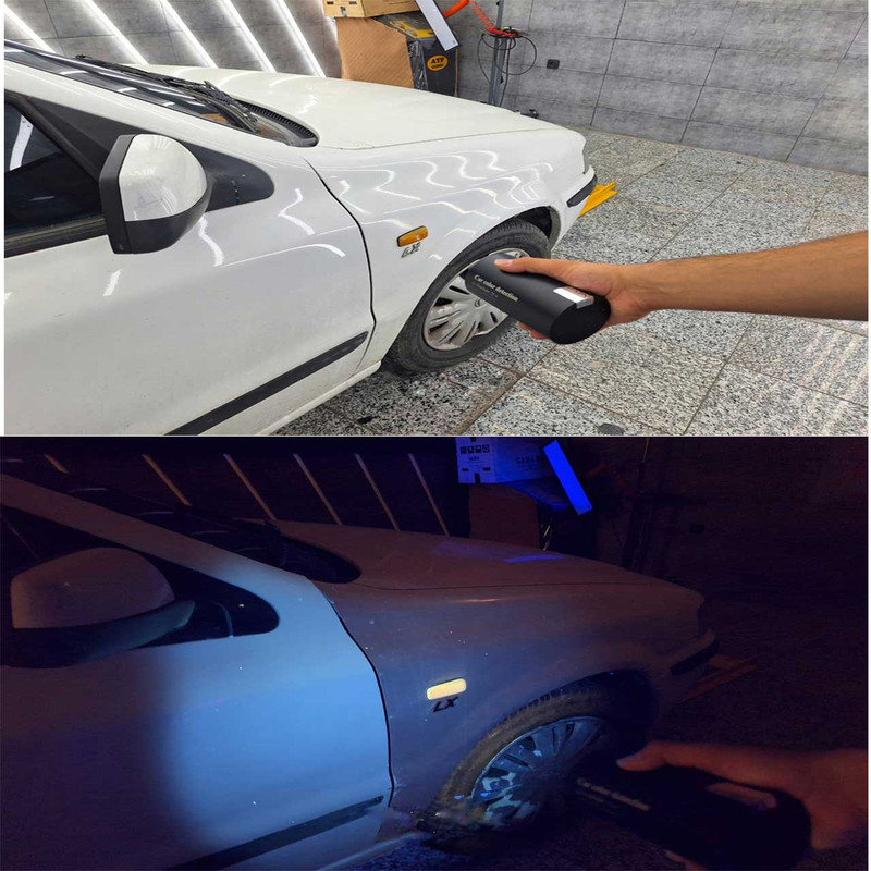 چراغ قوه یووی مدل کارشناسی رنگ خودرو مدل UV-0525 charging