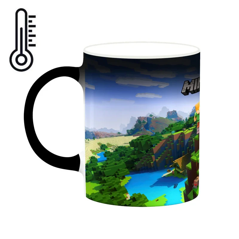 ماگ حرارتی کاکتی طرح ماینکرافت minecraft مدل mgh41607