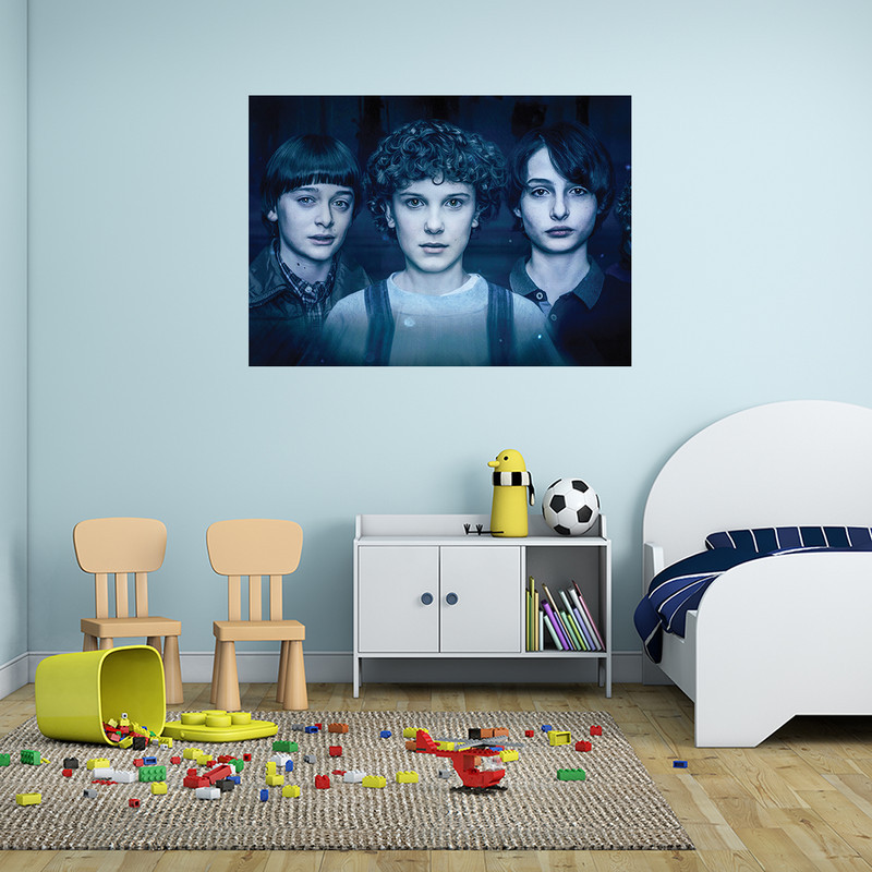 پوستر طرح چیزهای عجیب کد 1387 -Stranger Things