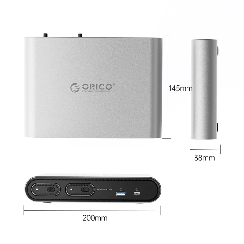 داک هارد و مبدل اوریکو مدل ORICO-PTM2