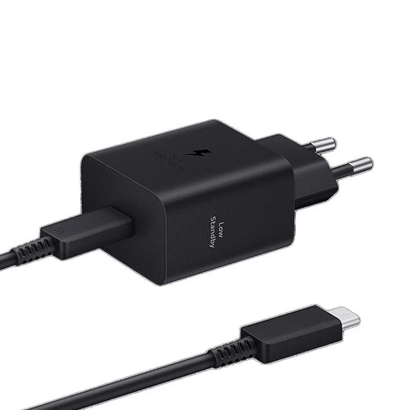 شارژر دیواری 45 وات سامسونگ مدل EP-T4511 Low Standby به همراه کابل USB-C به طول 1.8 متر