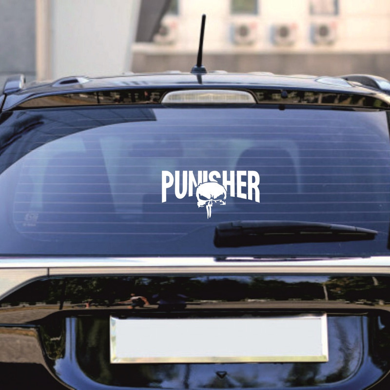 برچسب بدنه خودرو ماتریسیو طرح Punisher کد M201