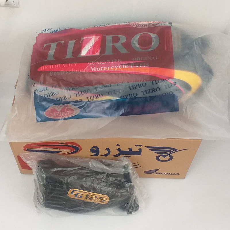 باک موتورسیکلت تیزرویی مدل M202095 مناسب برای هوندا به همراه قاب بغل مجموعه 3 عددی