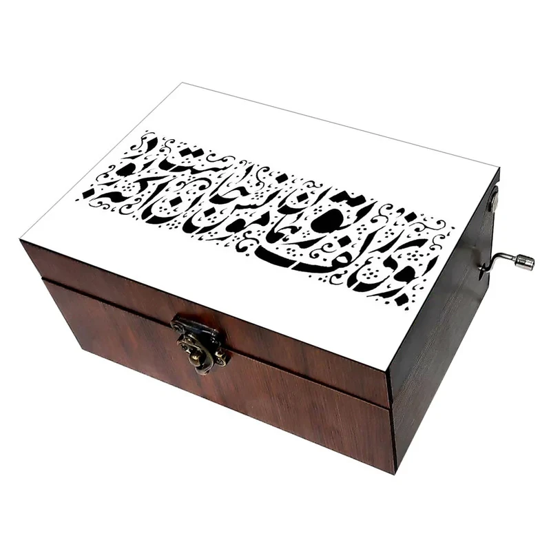 جعبه موزیکال مدل شعر کد B447