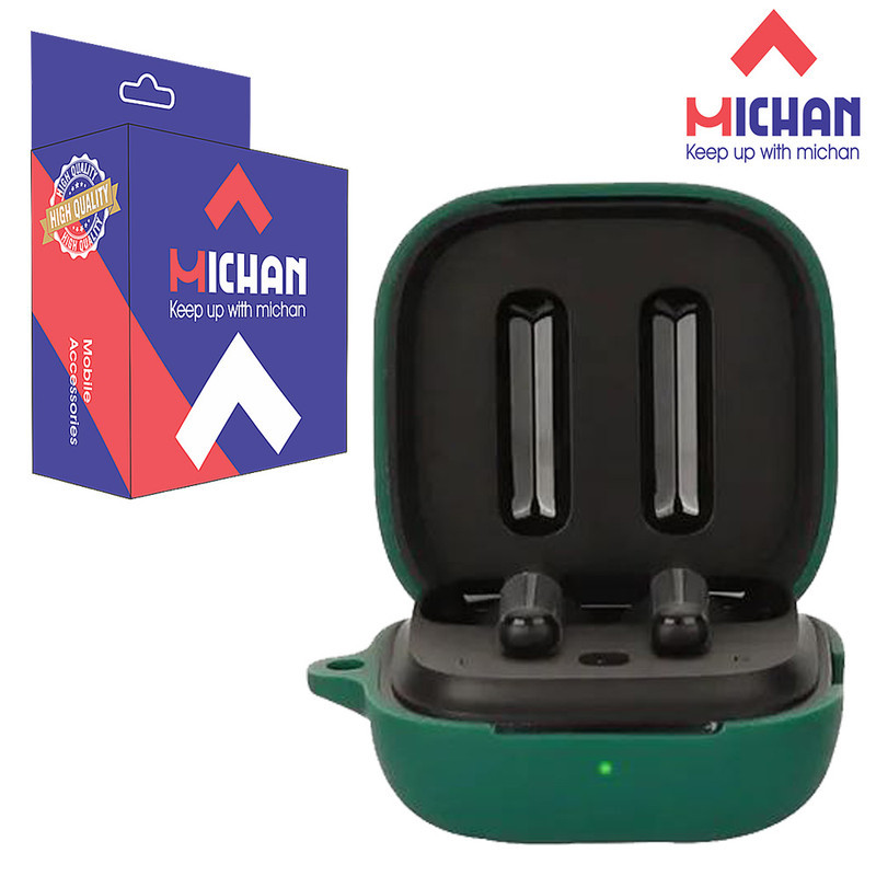 کاور میچان مدل silicone مناسب برای کیس هدفون بی سیم کیو سی وای T13 ANC