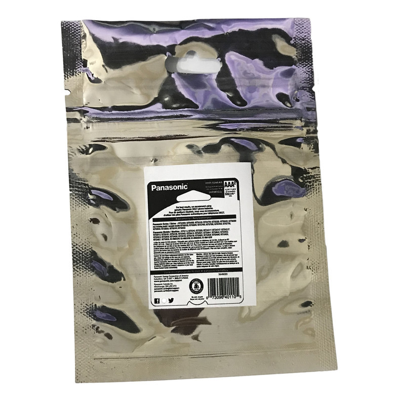 باتری نیم قلمی قابل شارژ تلفن بی سیم پاناسونیک مدل (Ni-MHHHR-65AAAB(HRMR03 بسته دو عددی