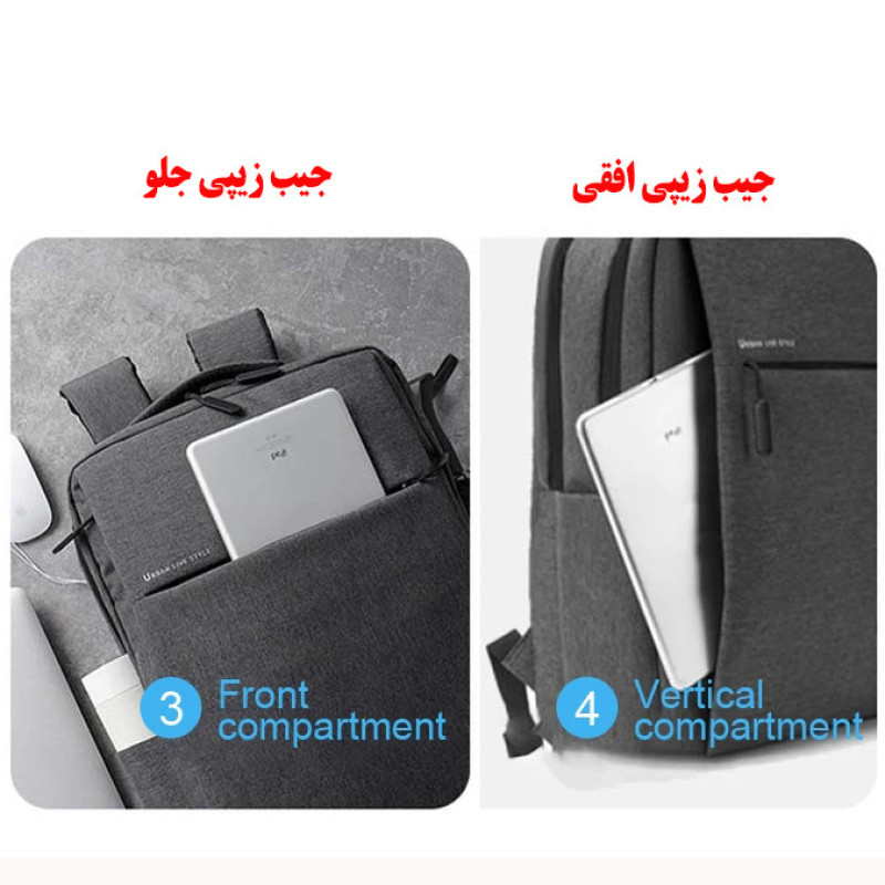 کوله پشتی لپ تاپ مدل Urban Live Style مناسب برای لپ تاپ سایز 15.6 اینچی