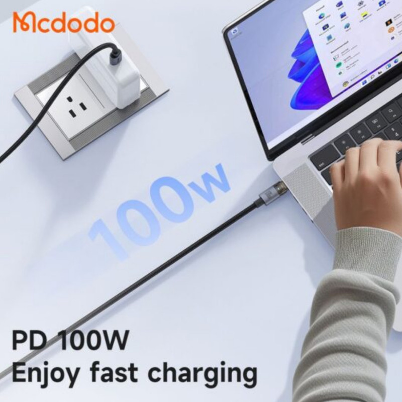 کابل usb-c مک دودو مدل ca-558  100Wطول 1.2متر