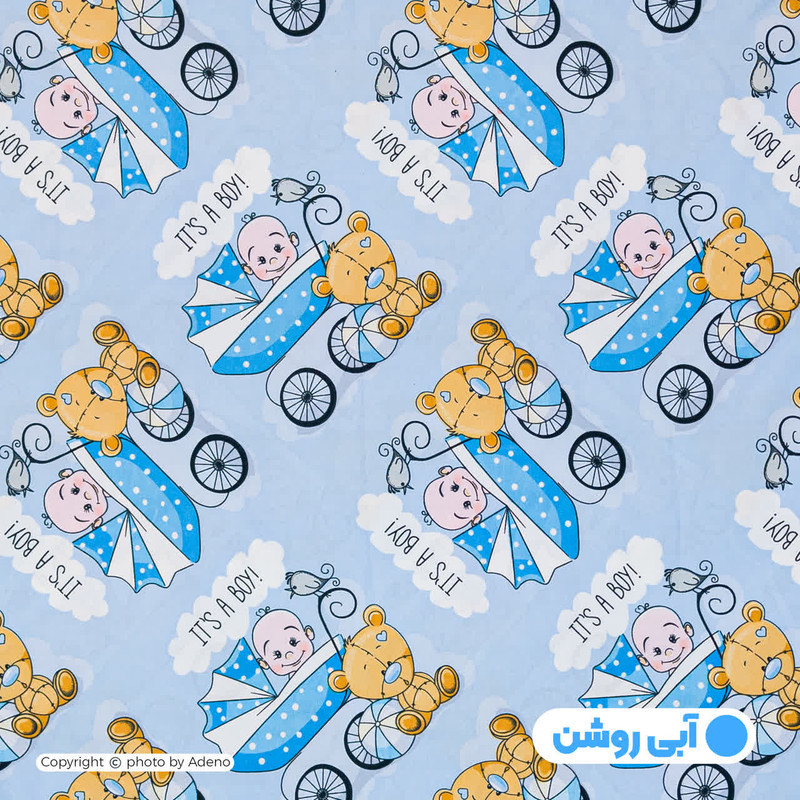 ملحفه کودک آدنو مدل Baby کد CH163 سایز 100x150 سانتی متر