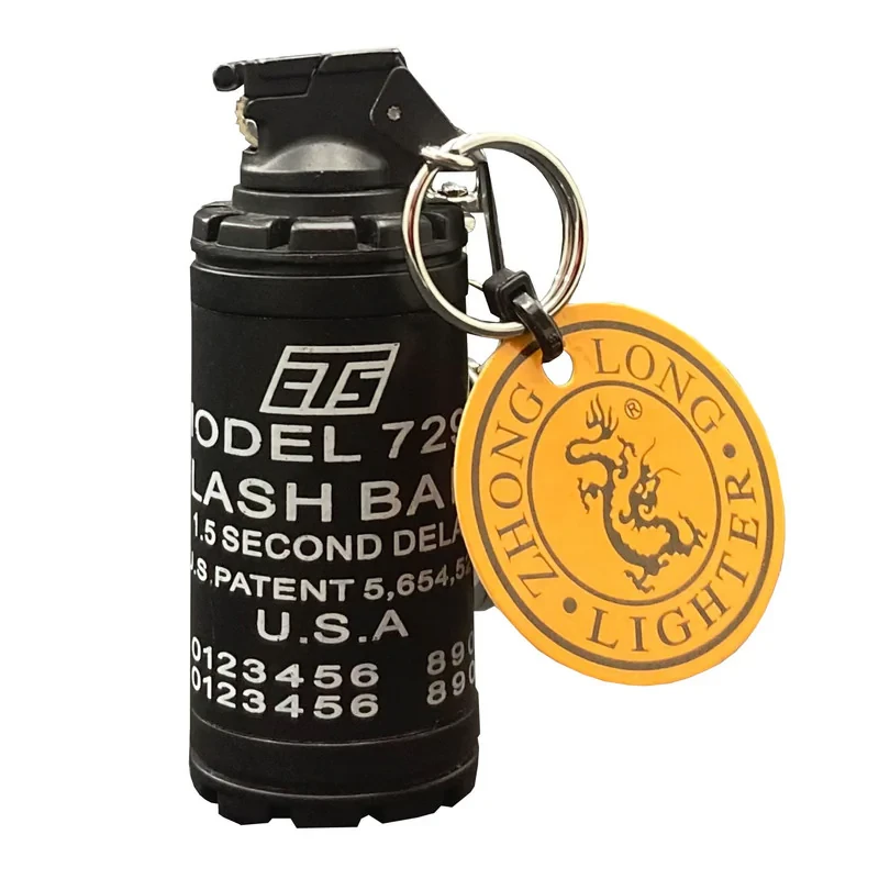 فندک ژونگ لانگ مدل گاز اشک آور کد DKD-1828