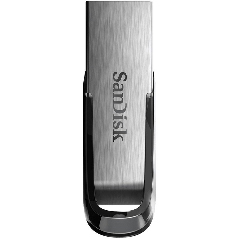 فلش مموری سن دیسک Ultra Flair CZ73 ظرفیت 64 گیگابایت با رابط USB 3.0 و بدنه فلزی مقاوم، سرعت انتقال 150 مگابایت بر ثانیه و سازگار با انواع سیستم‌عامل‌ها و دستگاه‌ها
