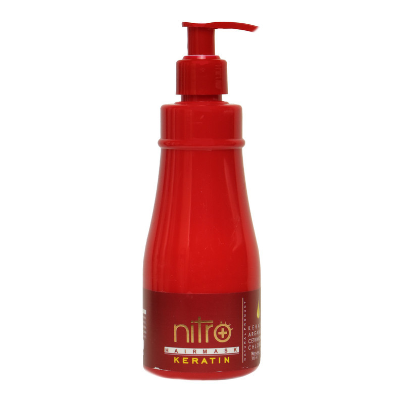 ماسک مو نیترو پلاس مدل keratine R حجم 300 میلی لیتر