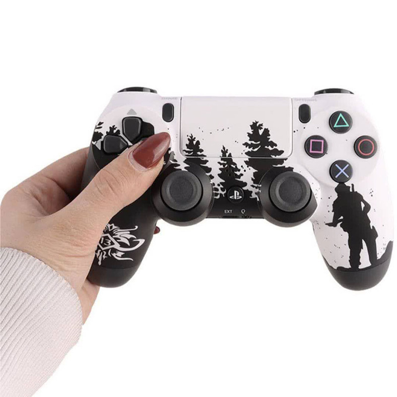 دسته بازی پلی استیشن ۴ مدل DUALSHOK CUSTOM طرح The Last Of US